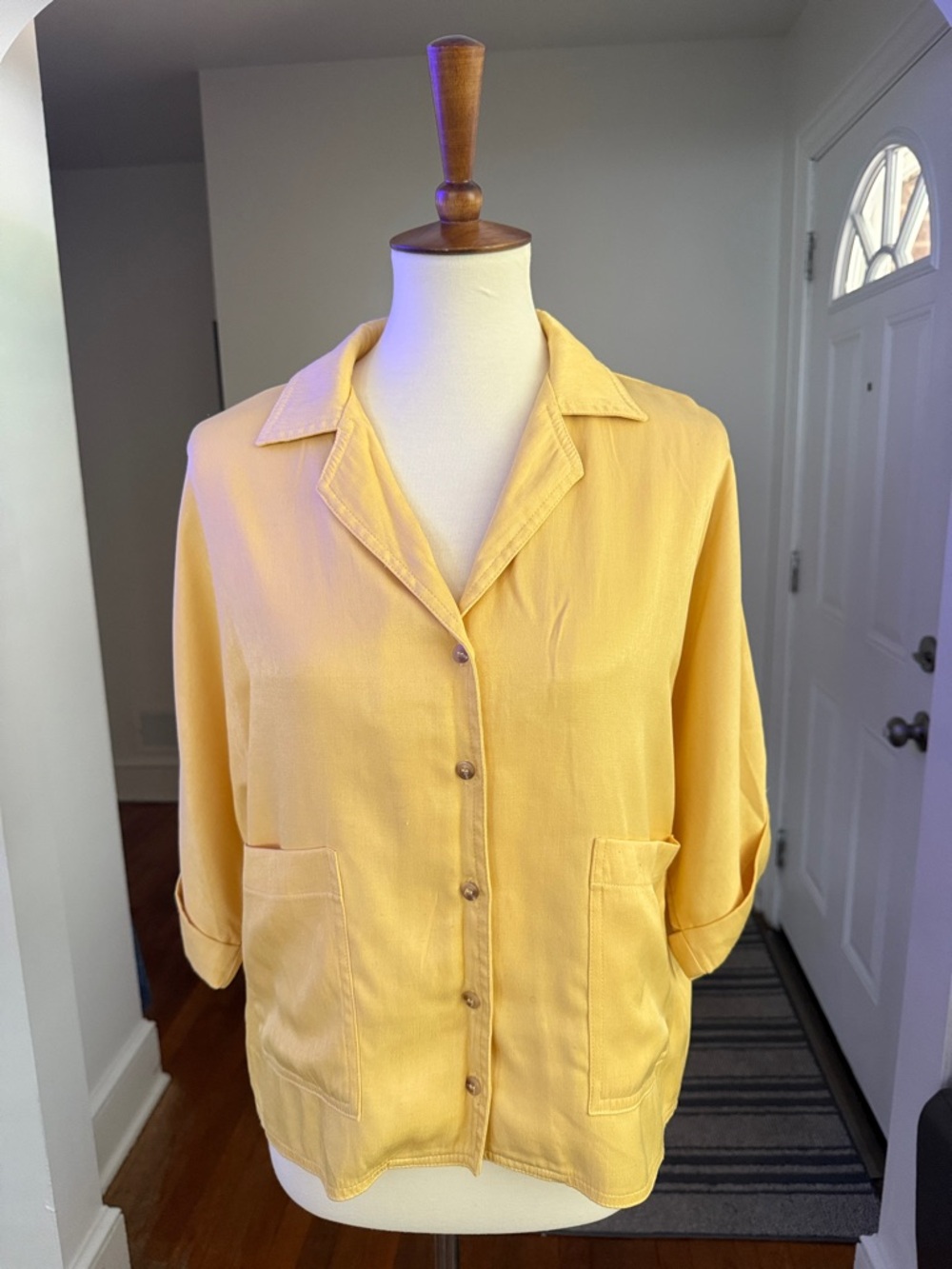 Lulus Yellow Top Size Small